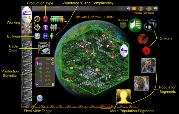 Object Map with Economic View