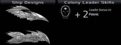 Psionic Cult Ships & Leader Skills