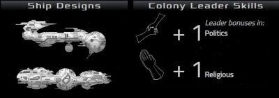 Pandorite Exploration Colony Ships & Leader Skills